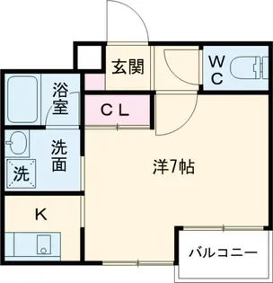 パルゼ立川錦町【3階】の間取り