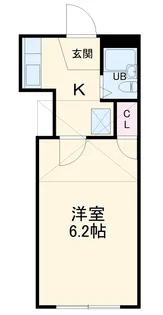 レオパレス茅ヶ崎第一【1階】の間取り