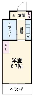 グレース岩塚【306号室】の間取り