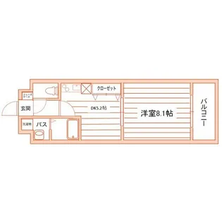 エスポアール春日井【2階】の間取り