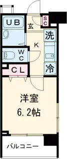 エコロジー都立大学レジデンス【3階】の間取り