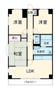マイメゾン湘南二番館【3階】の間取り