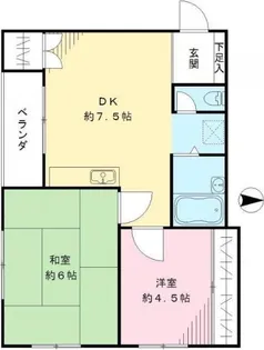 セレミ祐天寺【3階】の間取り