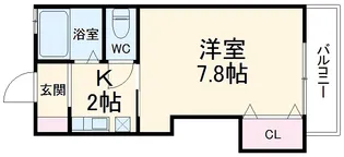アミティエ【1階】の間取り