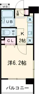 エコロジー都立大学レジデンス【5階】の間取り