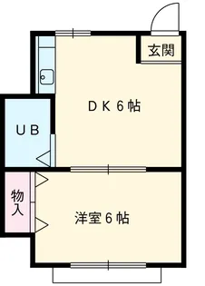K2ハイツ【202号室】の間取り