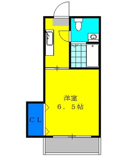 メゾン宮の前【103号室】の間取り