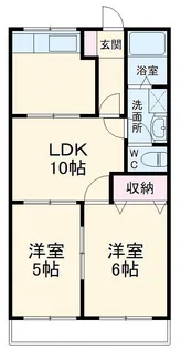ミルキーWAY【203号室】の間取り