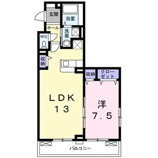 ファミーユ【3階】の間取り