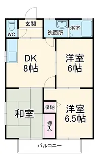 東海岸GH弐番館【203号室】の間取り