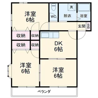 グーテンターグ【グーテンターグ号室】の間取り