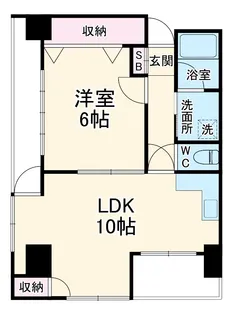 後藤ビル【6階】の間取り