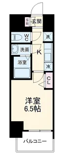 プレサンスNAGOYAシティオ【8階】の間取り