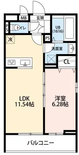 リコルテ光Ⅱ【1階】の間取り
