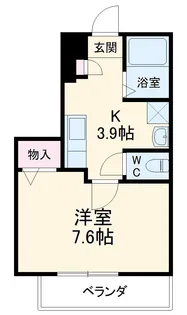 デュオ リズム【2階】の間取り