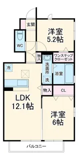 ELSINORE【1階】の間取り