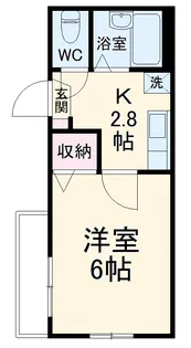 トリエール宮原【2階】の間取り