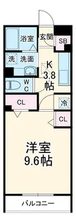 Casa Comfort B【102号室】の間取り