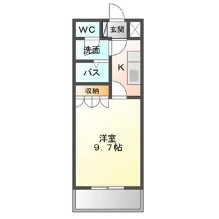 サニーインプレスⅡ【101号室】の間取り