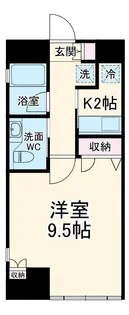 AXIS桜木町【3階】の間取り