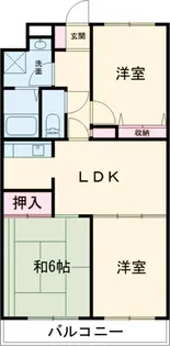 アビタシオン思水【2階】の間取り