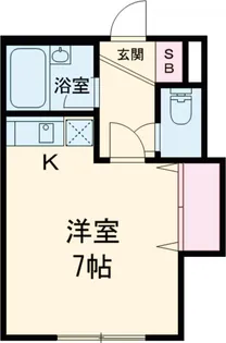 グランパーク【1階】の間取り