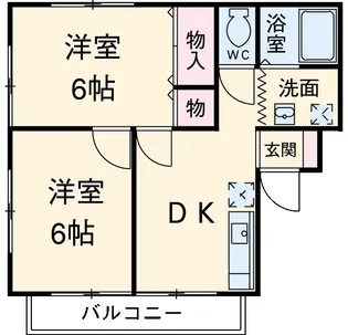 Selva【2階】の間取り