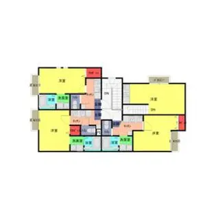 アークシティ指扇【1階】の間取り