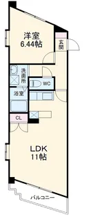 Crear f【3階】の間取り