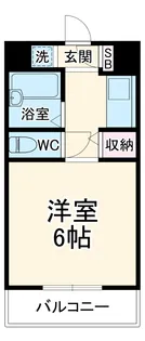 ロイヤルコート【4階】の間取り