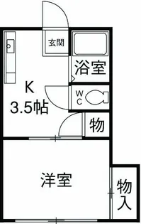 サマーハウス【203号室】の間取り