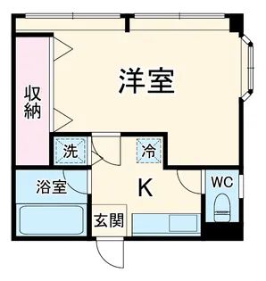 クレスト東大宮【2階】の間取り