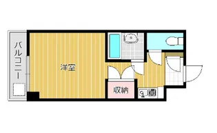 メトロポリタン37【406号室】の間取り