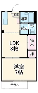 サンベルテ菅沼 Ⅱ【1階】の間取り