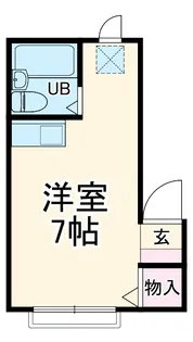 メゾンボザール【1階】の間取り