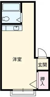 メゾンボザール【2階】の間取り