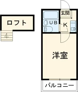 アルシャイン御幸【2階】の間取り