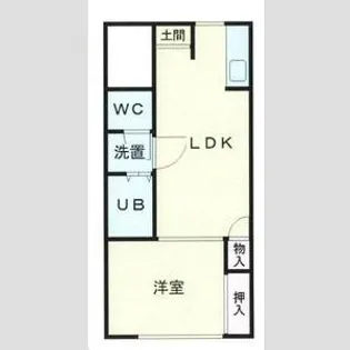 イーストコート桶川【4階】の間取り