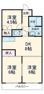 藤ビル【4階】の間取り