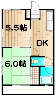 アメニティ瀬川【4階】の間取り