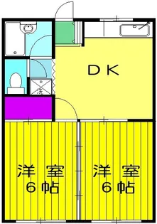 ノベリティ沓谷【203号室】の間取り