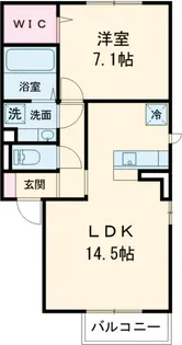 プランドール【2階】の間取り