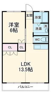日野ビル【4階】の間取り