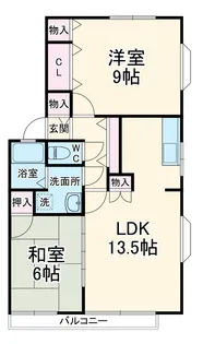 ピュアガーデンⅡ【1階】の間取り