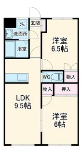 セゾンコート7【101号室】の間取り