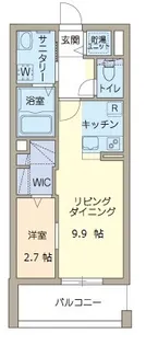 Dix Couleurs(ディスクルール)【2階】の間取り