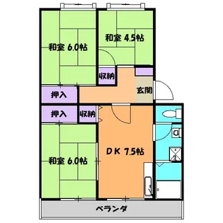 アルコープ渋谷【203号室】の間取り