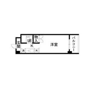 ノーサレンダー【511号室】の間取り