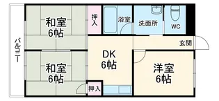 メゾンノーブル【1階】の間取り