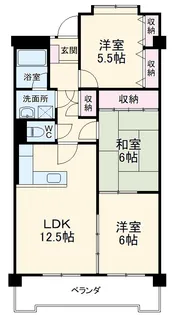 サクシード【303号室】の間取り